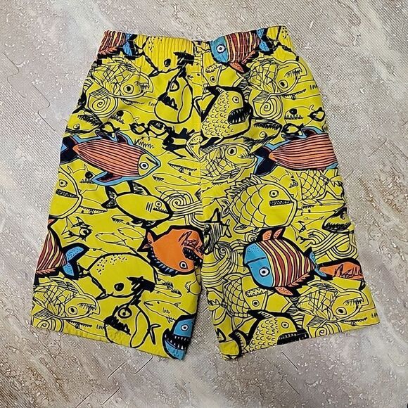 OSH KOSH YOUTH PHIRANA PRINT BOY MESH LINED SWIM TRUNKS SIZE 5 - Picture 7 of 7